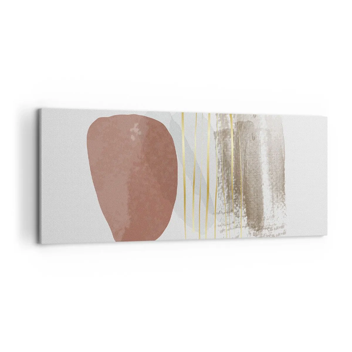 Obraz na plátně - Abstraktní kolonáda - 120x50 cm