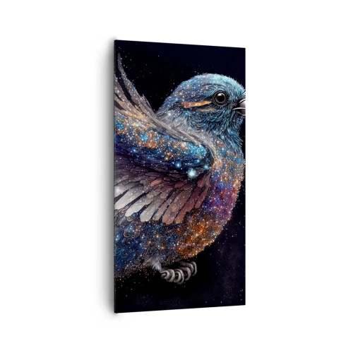Obraz na plátně - Diamantový vrabec - 65x120 cm