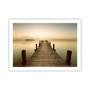 Plakát - Rozbřesk, svítání, světlo - 70x50 cm