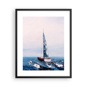 Plakát v černém rámu - Bratrství větru - 40x50 cm