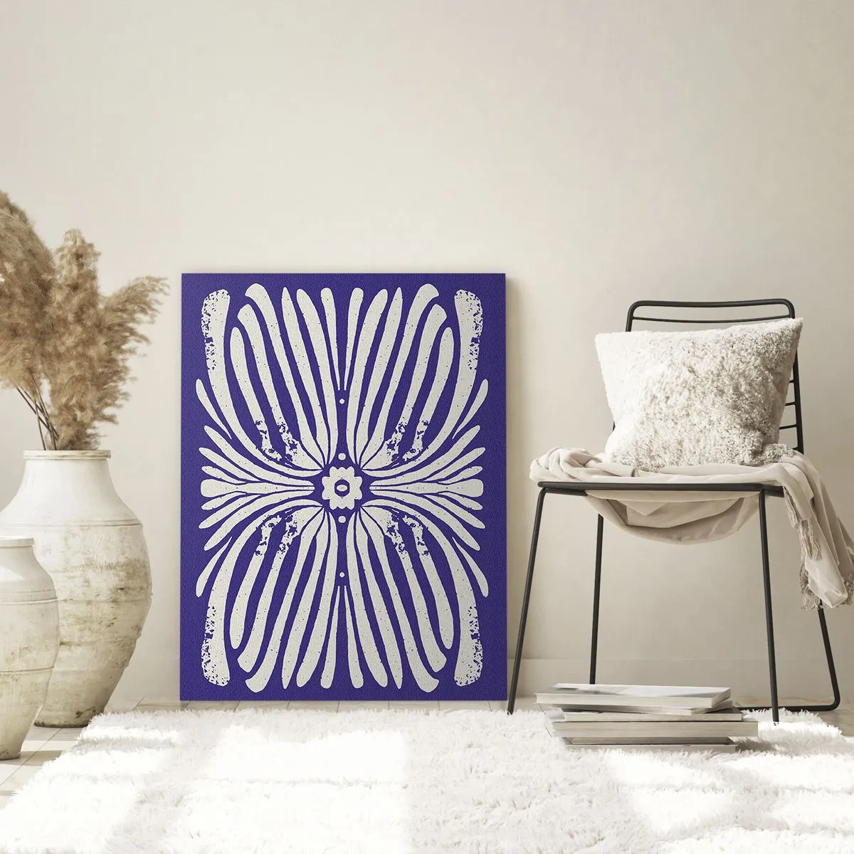 Obraz na skle - Etnické inspirace - 50x70 cm