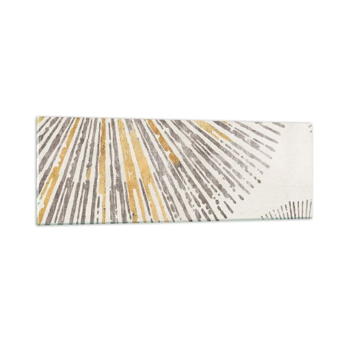 Obraz na skle - Krása paprsku - 90x30 cm