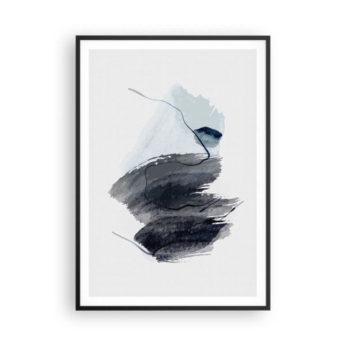 Plakát v černém rámu - Intenzita a pohyb - 70x100 cm