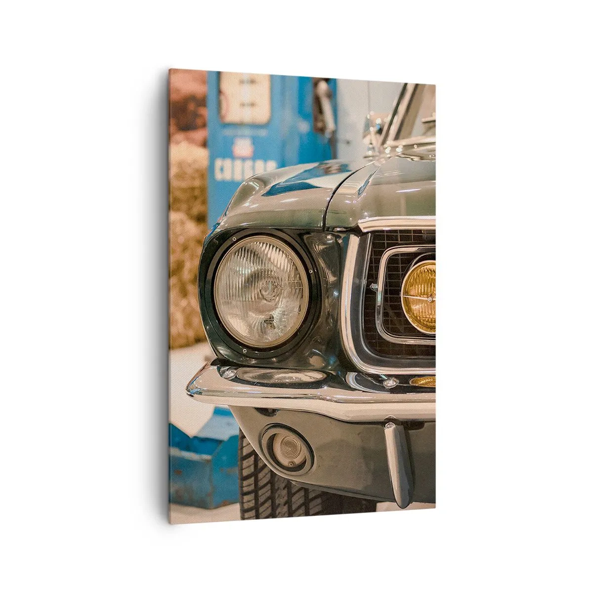 Obraz na plátně - Setkání s legendou - 80x120 cm