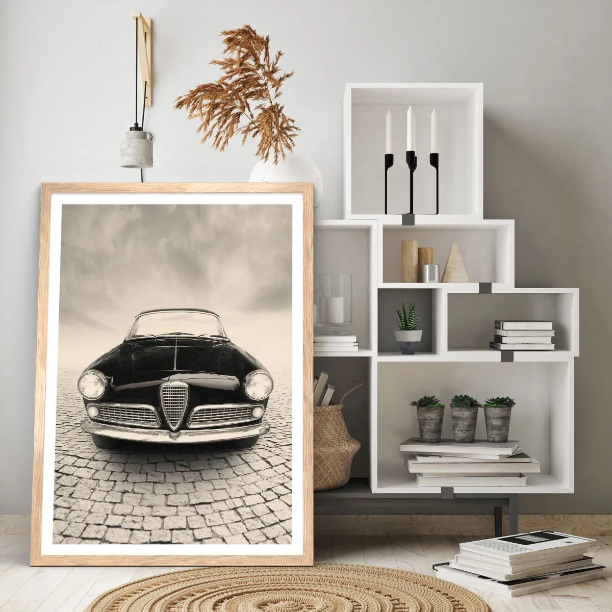 Plakát v rámu světlý dub - Jak mě nemilovat? - 50x70 cm