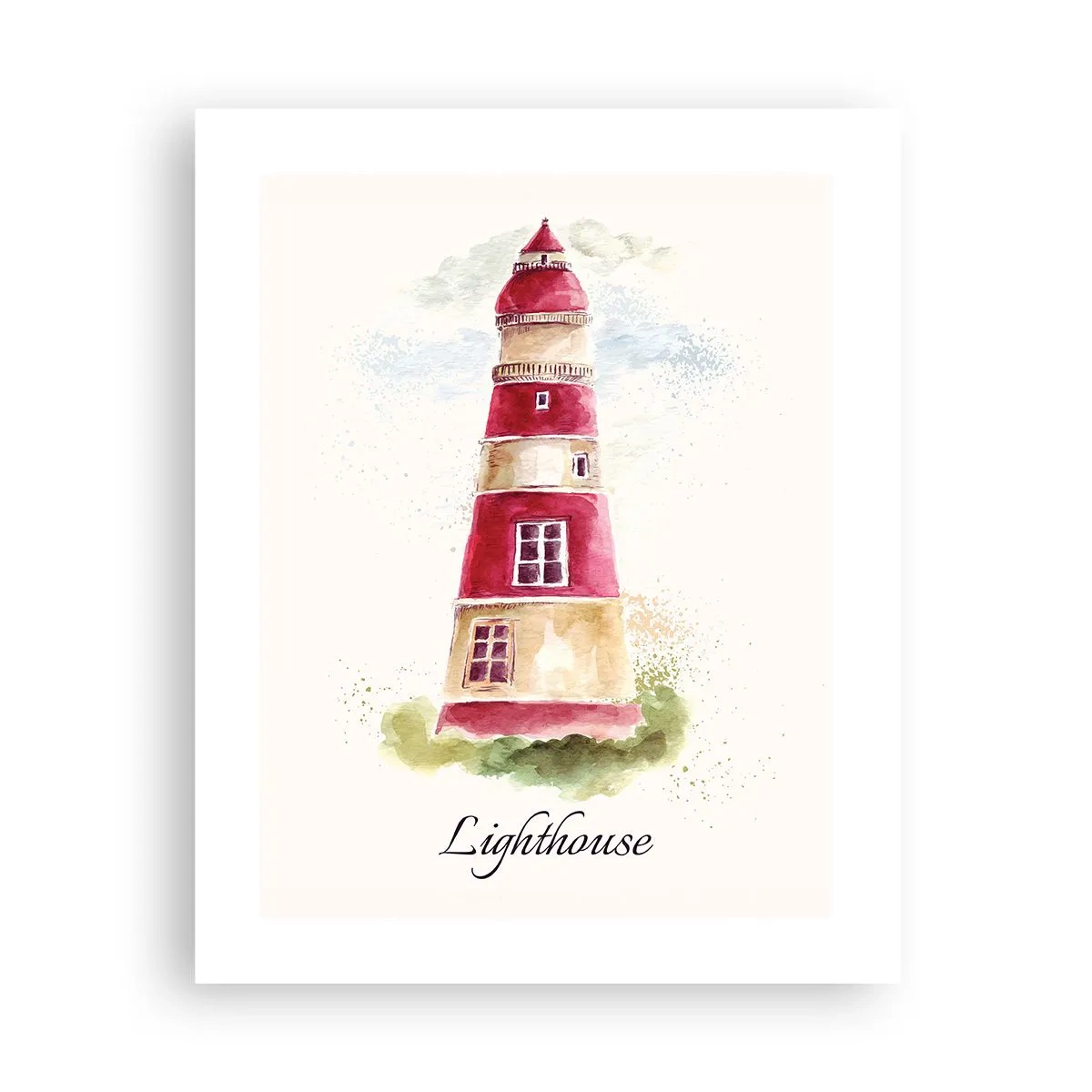 Plakát - Tady je vždy počasí - 40x50 cm