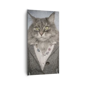 Obraz na plátně - Kožichy znovu v módě - 65x120 cm