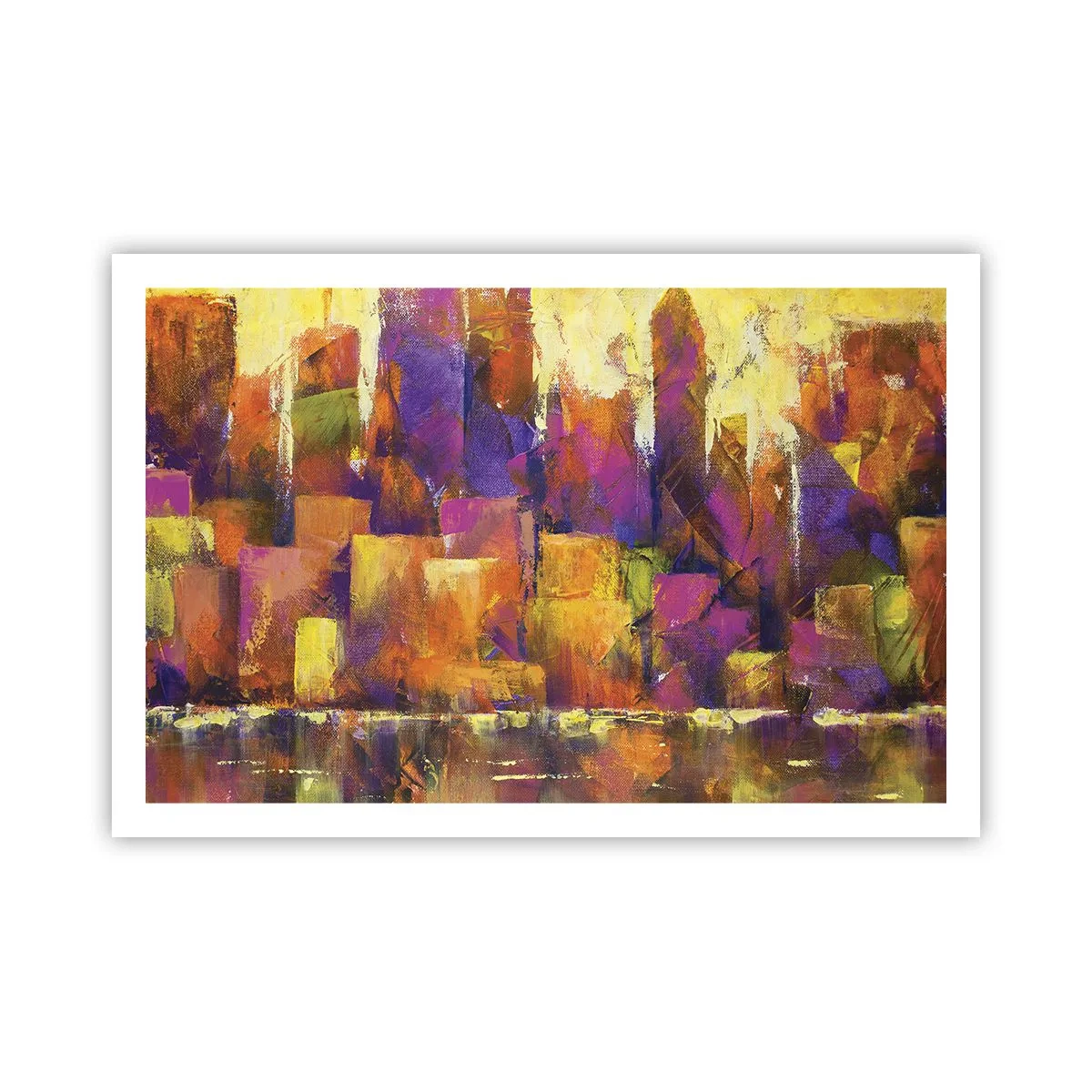 Plakát - Metropolitní kompozice - 91x61 cm