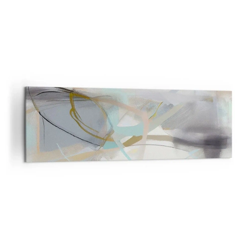 Obraz na plátně - Mlhavá abstrakce - 160x50 cm