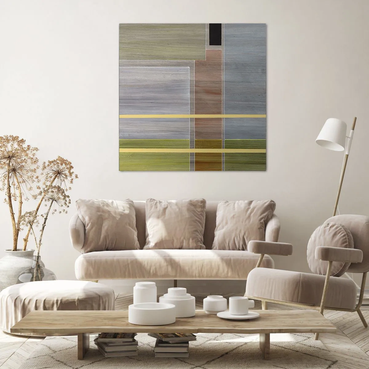 Obraz na plátně - Jednoduše a v klidu - 70x70 cm