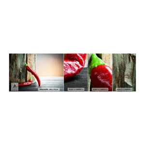 Vzor Fototapety Samolepicí Deluxe Sticker - Red hot chili peppers - Pepř, Chilli, Koření - 100x30 cm