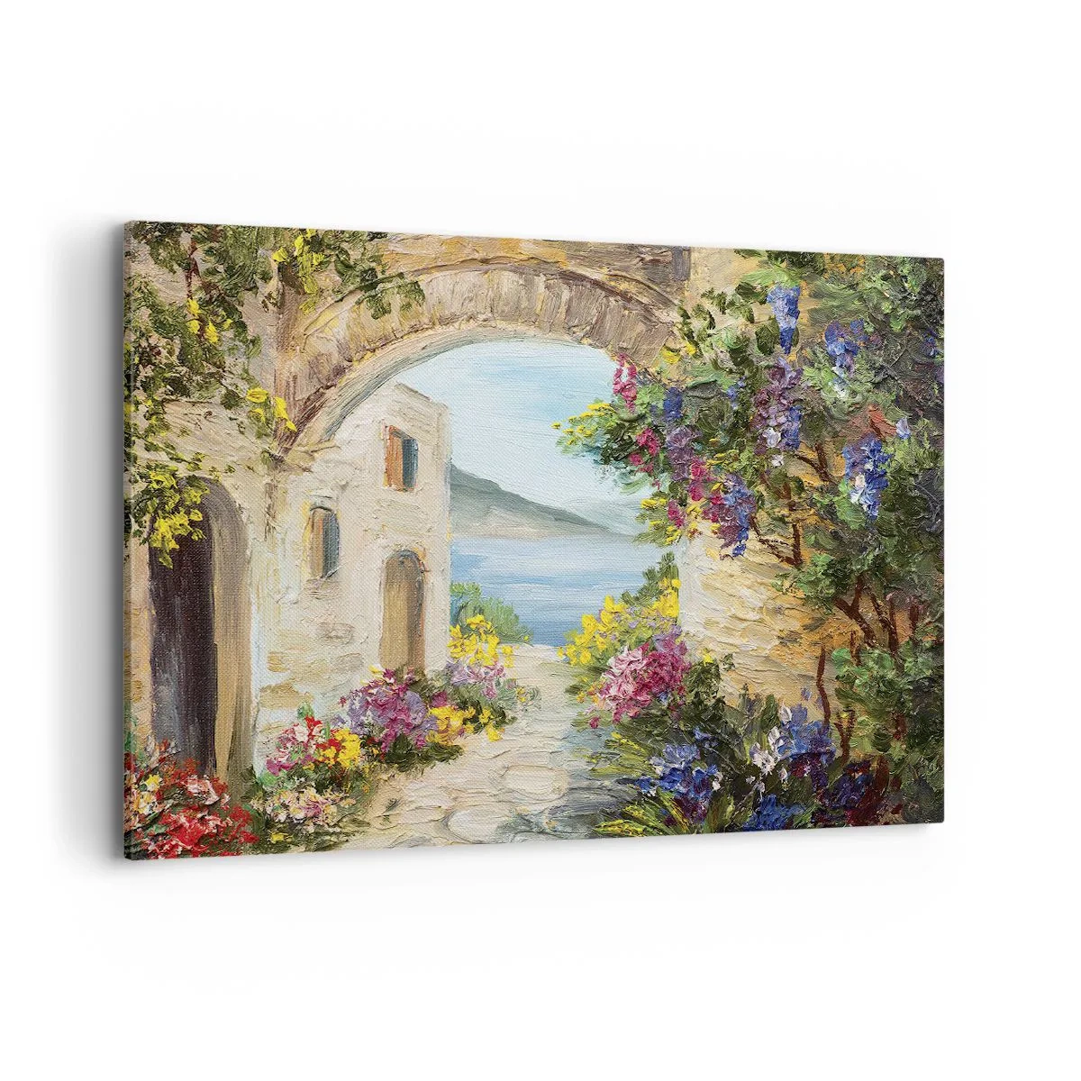 Obraz na plátně - Půvab pobřežní krajiny - 100x70 cm