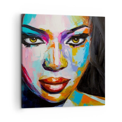 Obraz na plátně - Nejde odtrhnout oči - 50x50 cm