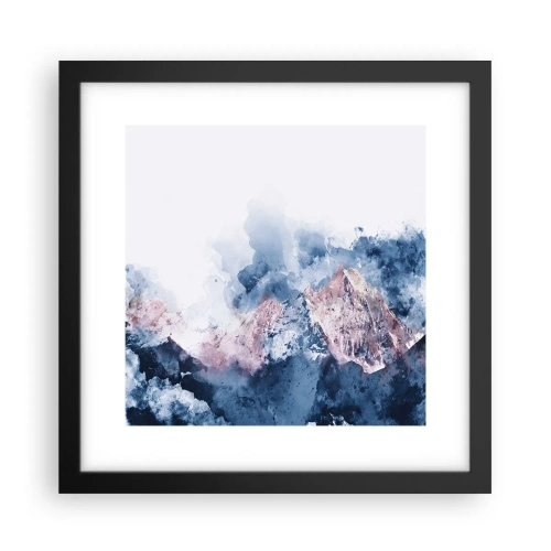 Plakát v černém rámu - To jsou vrcholy! - 30x30 cm