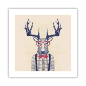 Plakát - Zábavná extravagance - 40x40 cm