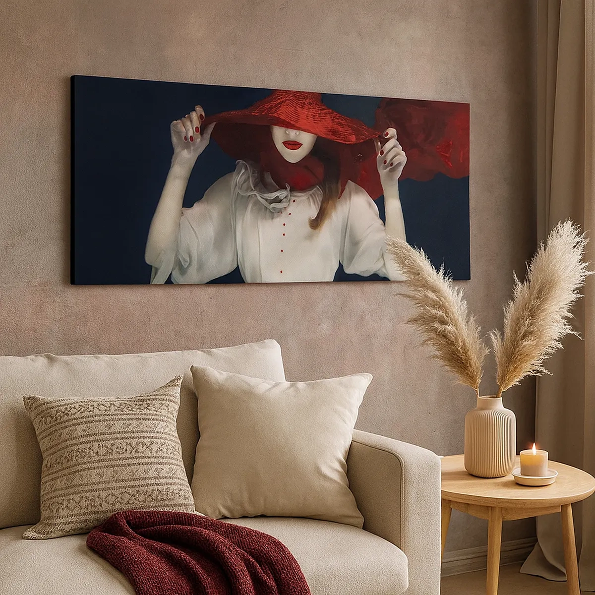 Obraz na plátně - Divoženka - 30x30 cm