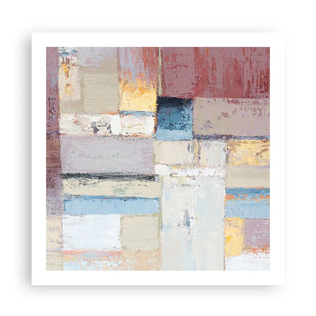 Plakát - Klid geometrie - 60x60 cm