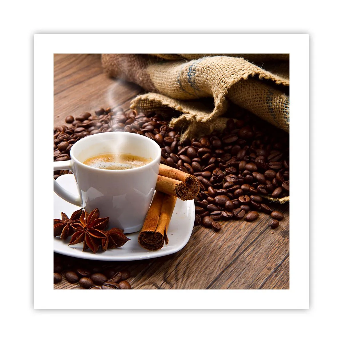 Plakát - Pikantní chuť a aroma - 50x50 cm