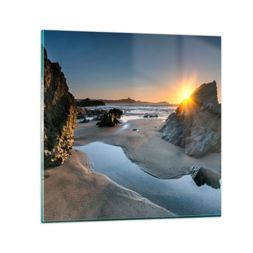 Obraz na skle - Nedotčené lidskou rukou - 30x30 cm