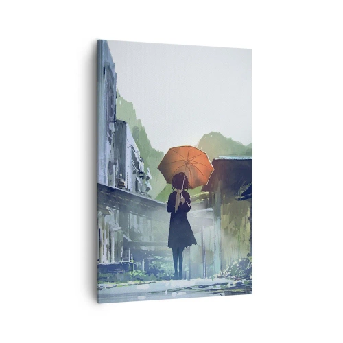 Obraz na plátně - Oživující déšť - 80x120 cm