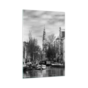 Obraz na skle - Amsterdamské vibrace - 70x100 cm