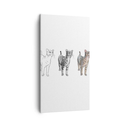 Obraz na plátně - Hodina kreslení - 45x80 cm