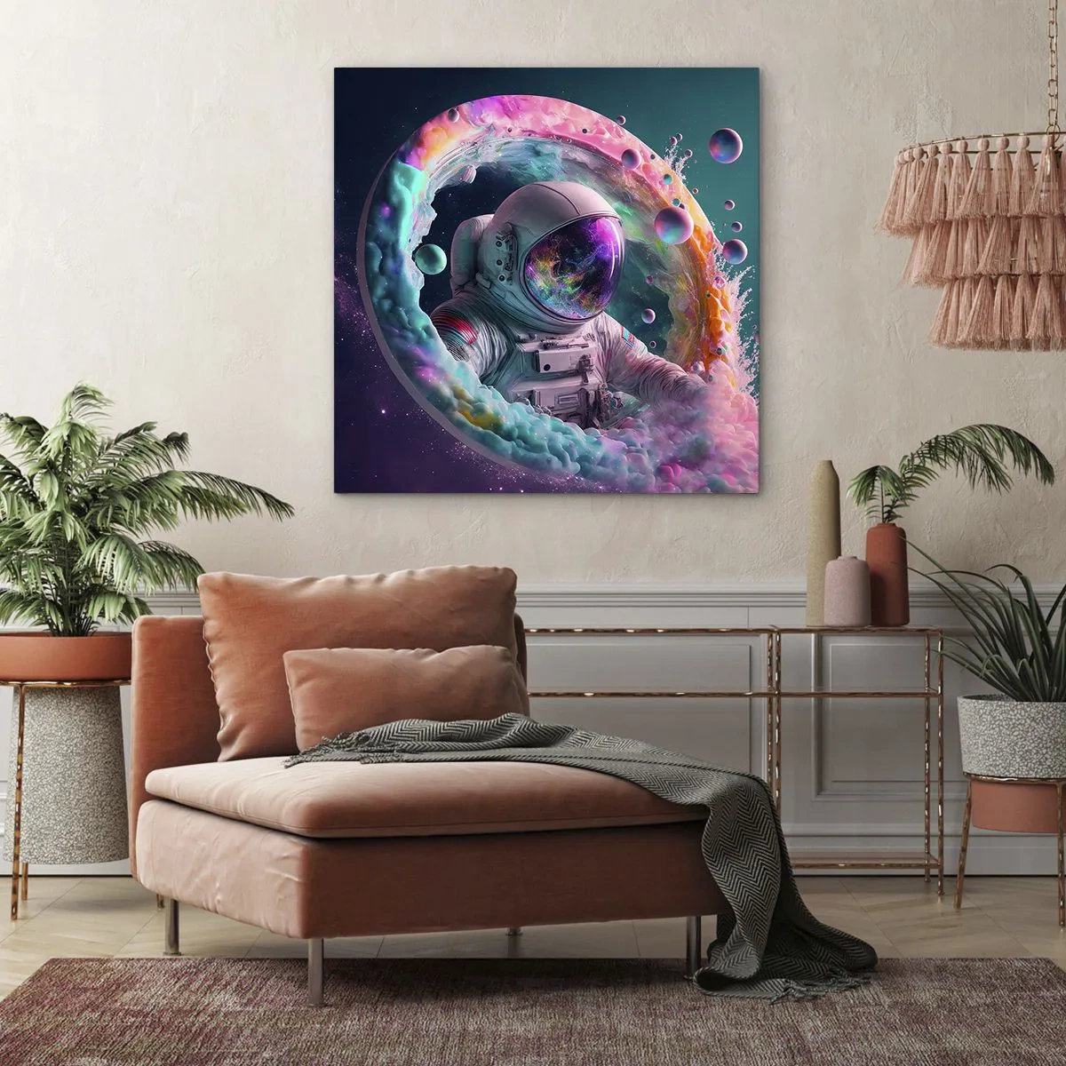 Obraz na plátně - Hvězdná brána - 70x70 cm