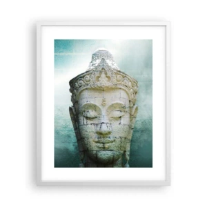 Plakát v bílém rámu - Hledajíc světlo - 40x50 cm