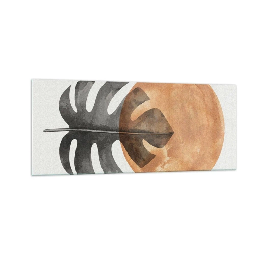 Obraz na skle - Vždy slunce - 100x40 cm