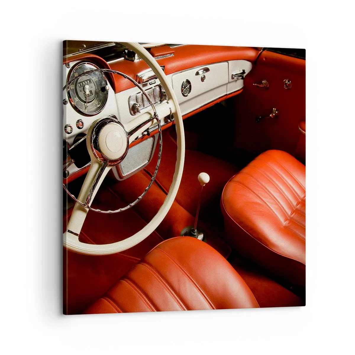 Obraz na plátně - Luxus ve stylu vintage - 60x60 cm