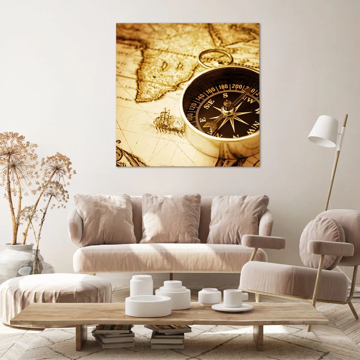 Obraz na plátně - Na východ nebo na západ? - 50x50 cm