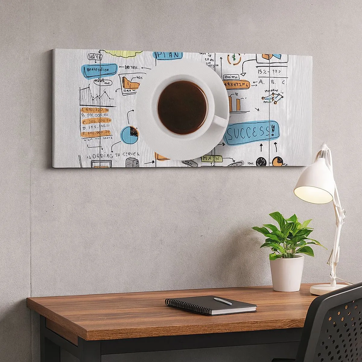 Obraz na plátně - Čas na přestávku - 100x40 cm