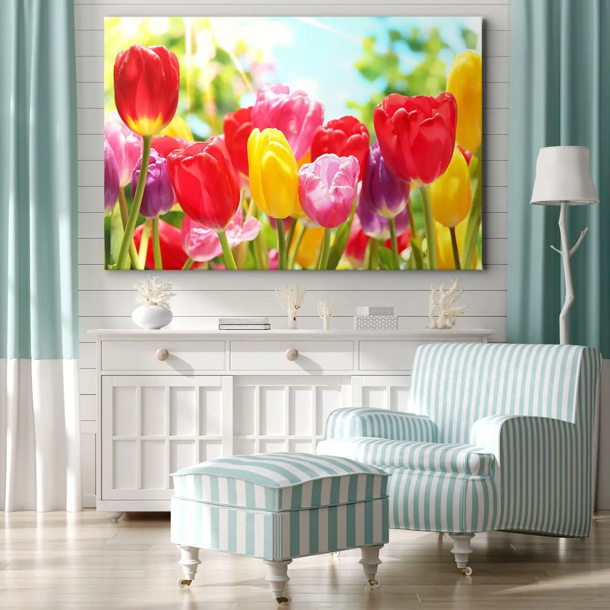 Obraz na plátně - To jsme my, barvy května! - 70x50 cm