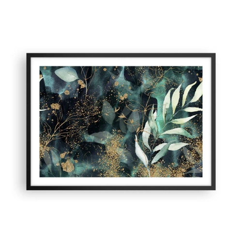 Plakát v černém rámu - Kouzelná zahrada - 70x50 cm