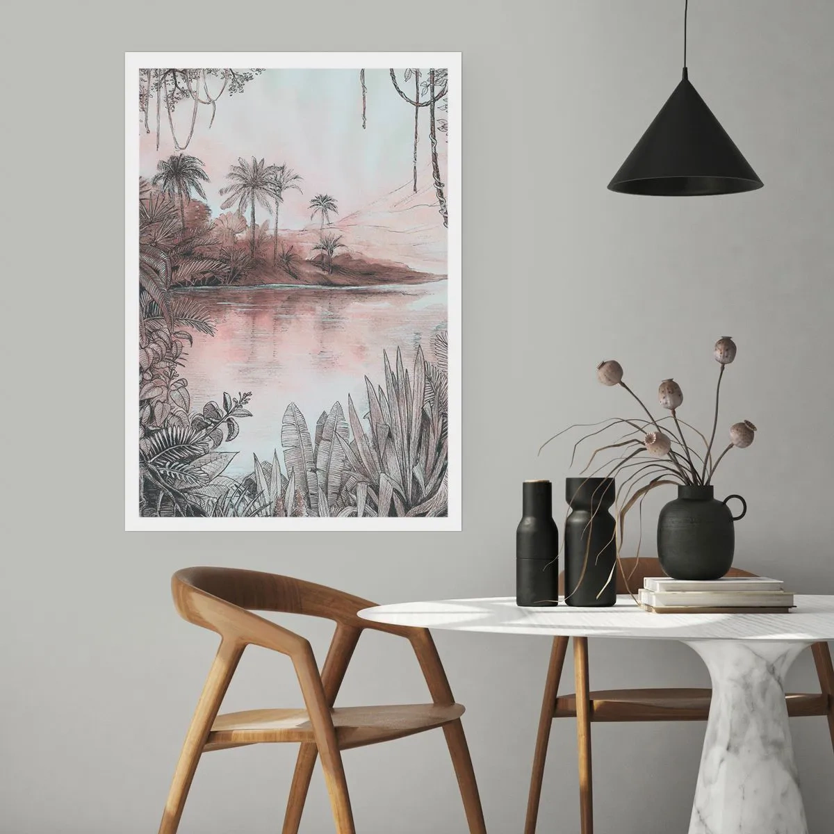 Plakát - Deník cestovatele z 19. století - 50x70 cm
