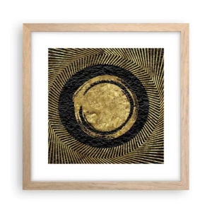 Plakát v rámu světlý dub - Glamour kompozice - 30x30 cm