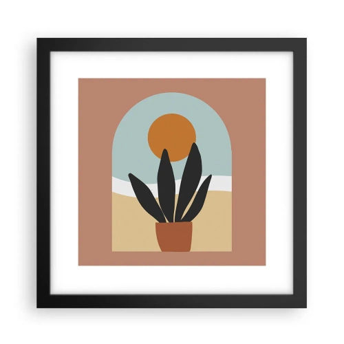 Plakát v černém rámu - Malé radosti - 30x30 cm