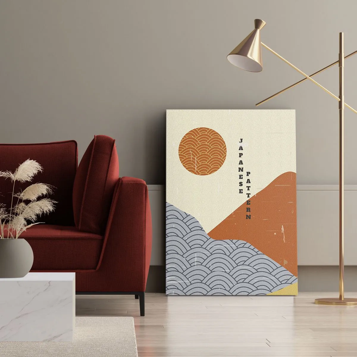 Obraz na plátně - V japonském duchu - 50x70 cm