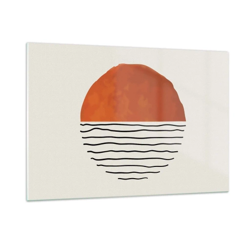 Obraz na skle - V japonské atmosféře - 120x80 cm