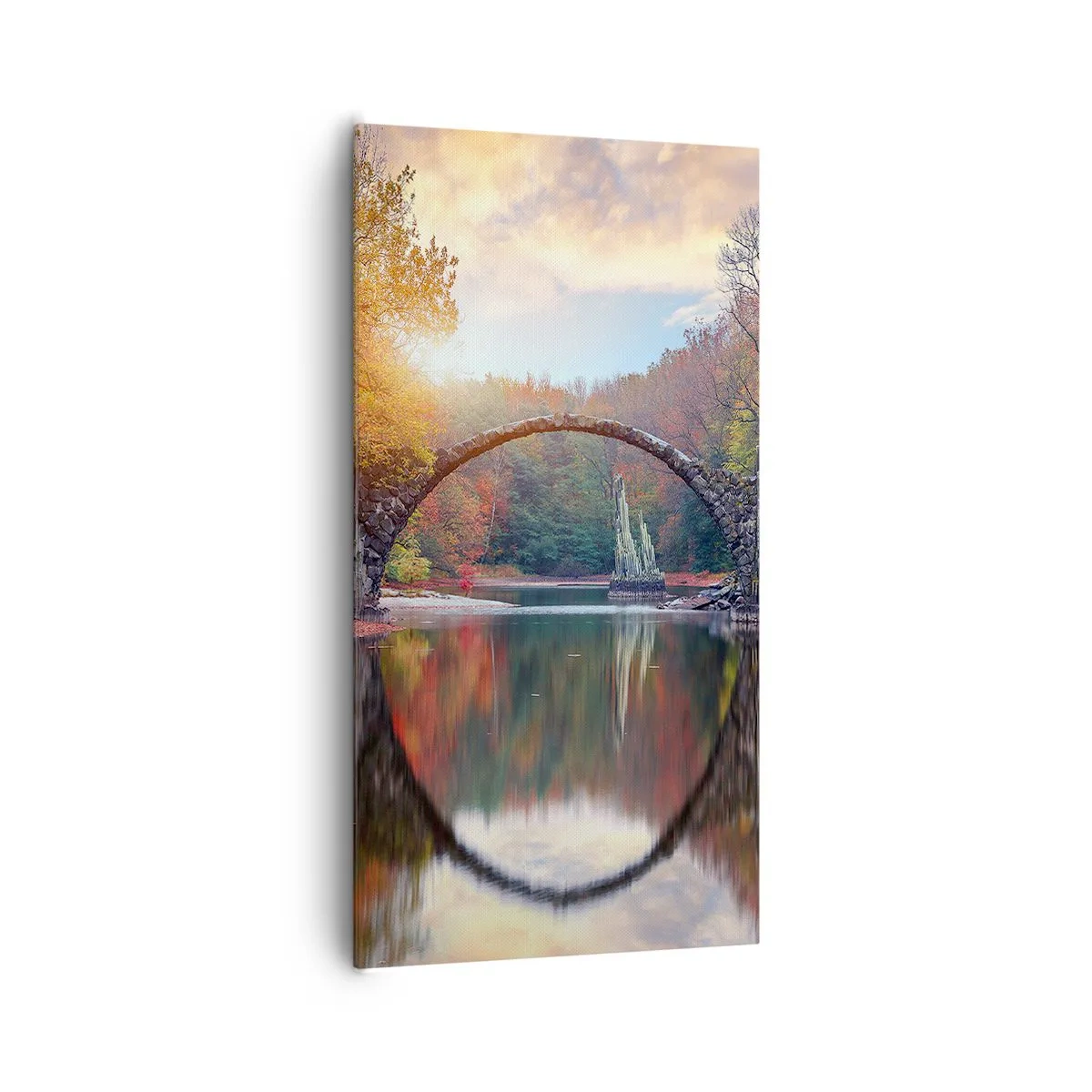 Obraz na plátně - Za zrcadlem - 65x120 cm