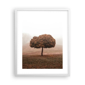 Plakát v bílém rámu - Po rušném létě - 40x50 cm