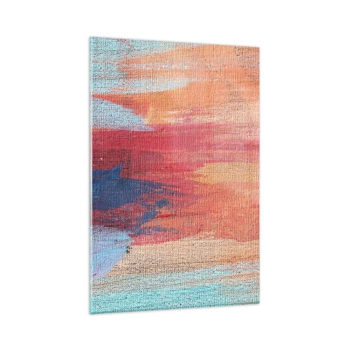 Obraz na skle - Stékat duhou - 80x120 cm