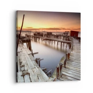 Obraz na plátně - Autentičnost, ne turistická atrapa - 30x30 cm