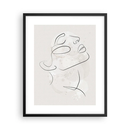 Plakát v černém rámu - Náčrt snu - 40x50 cm