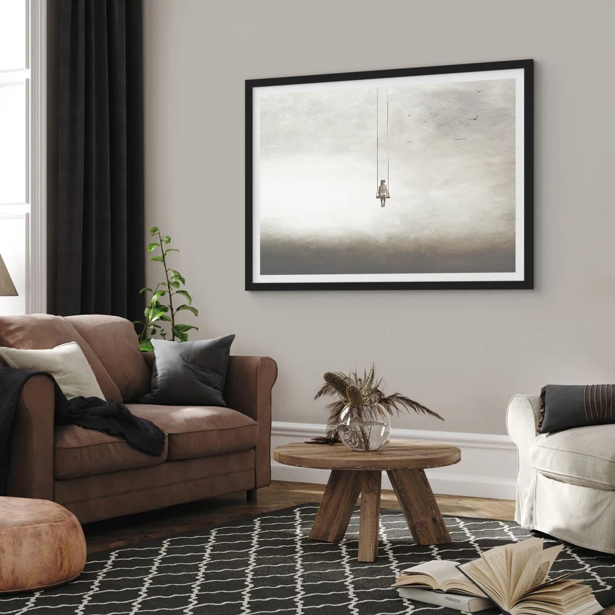 Plakát v černém rámu - Dítě v nás - 100x70 cm