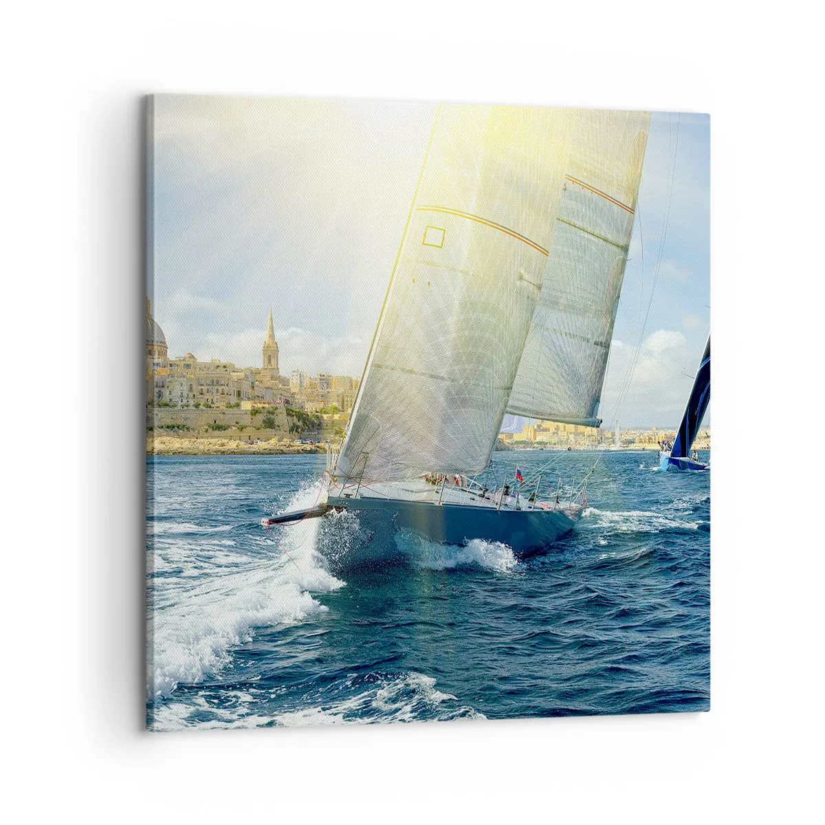 Obraz na plátně - Čas odjet z města - 60x60 cm