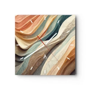 Nástěnné hodiny - Okamžik před změnou - 30x30 cm