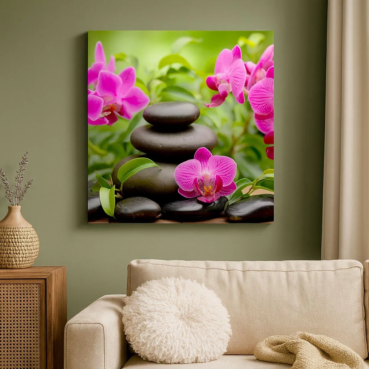 Obraz na plátně - Pyramida klidu - 30x30 cm