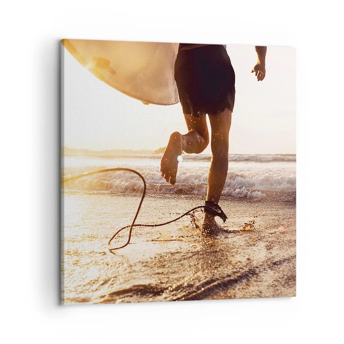 Obraz na plátně - Vstříc vlně - 50x50 cm