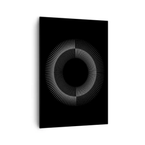 Obraz na plátně - Černé slunce - 70x100 cm